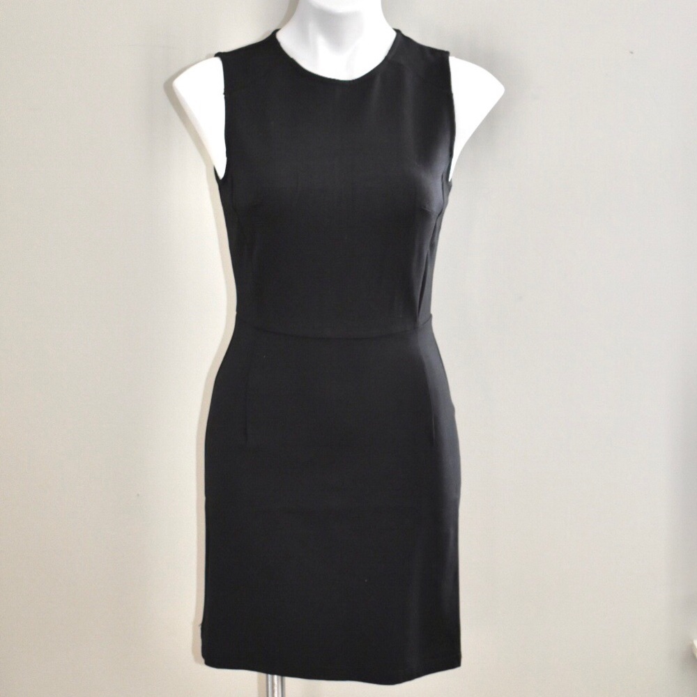 12th heart mini black dress stretch size 4